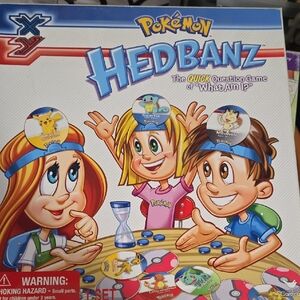 Pokémon Hedbanz Kids Game - Pink & Blue